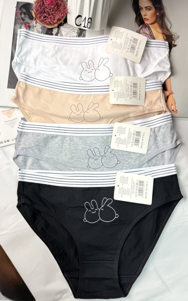 Majtki damskie Roz S/M-L/XL , Mix kolor Paczka 24 szt 1